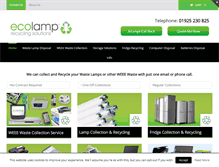 Tablet Screenshot of ecolamp.co.uk
